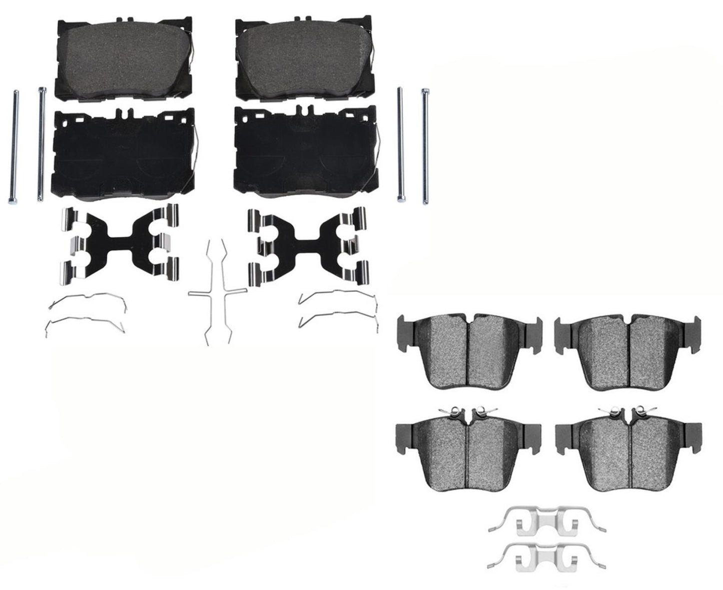 Pastillas de freno de cerámica delanteras y traseras para Mercedes Benz C43 AMG 2017-2022