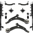 Front Struts Control Arms Ball Joints Tie Rods Links For Promaster 1500 14-2022
