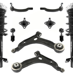 Front Struts Control Arms Ball Joints Tie Rods Links For Promaster 1500 14-2022