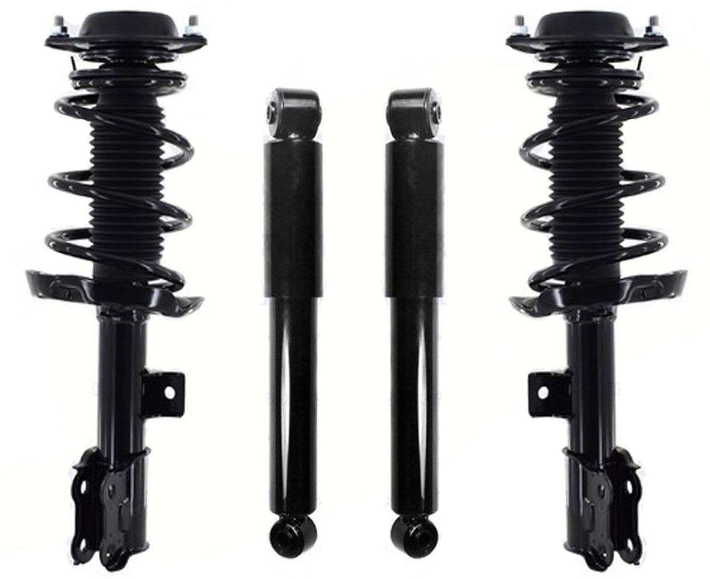 Front Complete Struts & Rear Shocks For Veloster W/O Sport Suspension 2013-2017