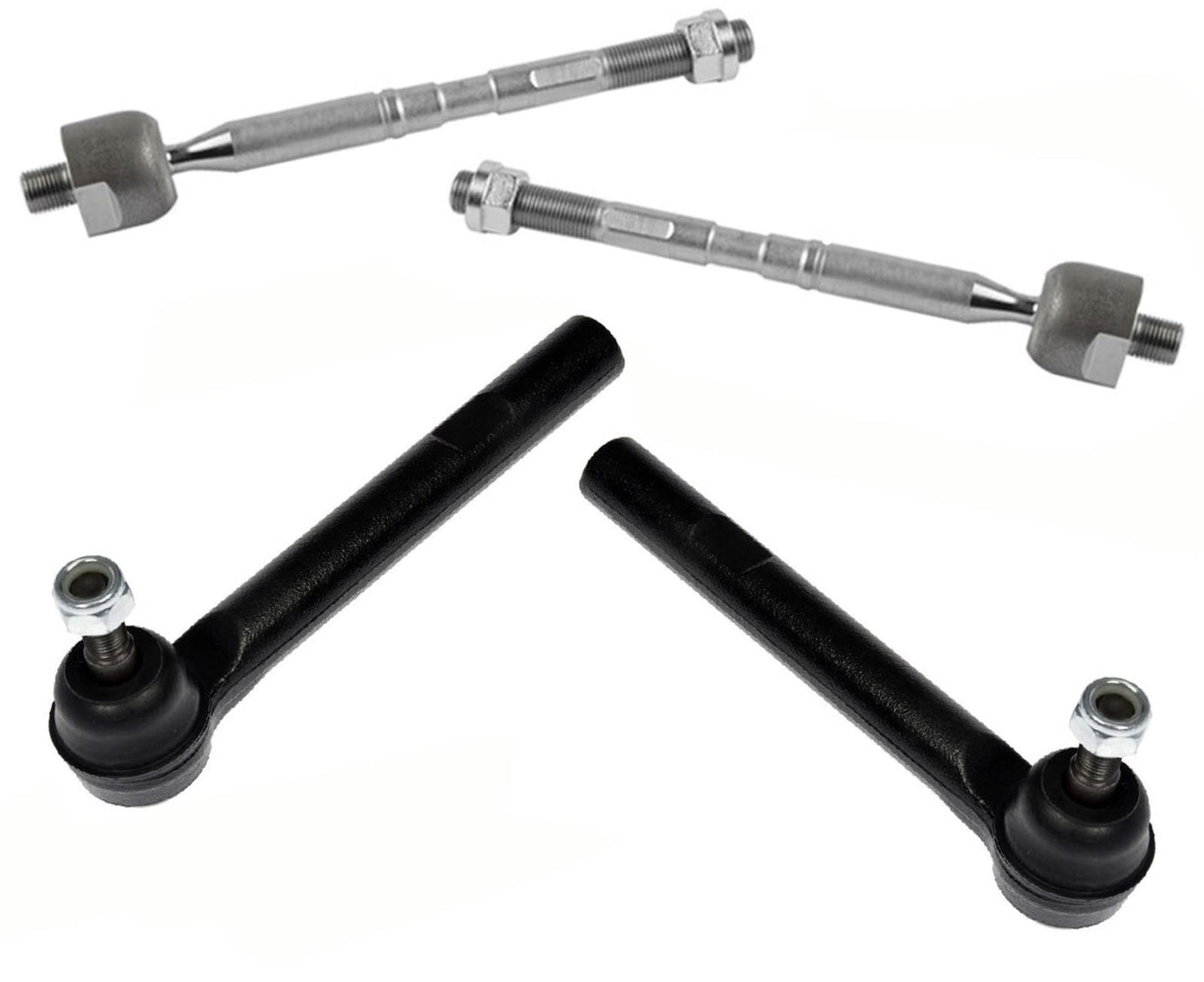 Front Left & Right Inner and Outer Tie Rods For Lexus RX350 2016-2020