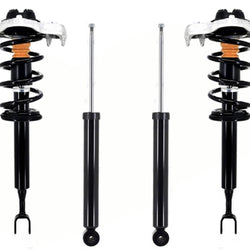 Front Complete Struts & Rear Shocks For Audi A4 4 Door Sedan & Wagon 05-2008