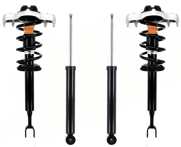 Front Complete Struts & Rear Shocks For Audi A4 4 Door Sedan & Wagon 05-2008