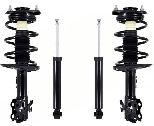 Front Complete Struts Assembly & Rear Shocks For Toyota Prius 2016-2018