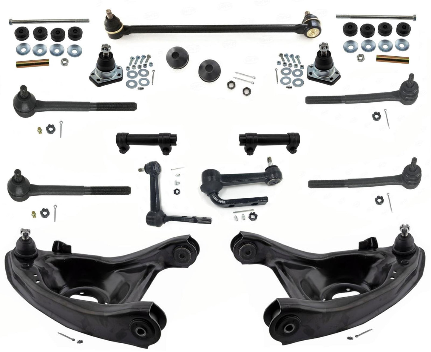 Control Arms Tie Rods Link Idle Arms For Chevrolet Astro Rear Wheel Drive 92-05