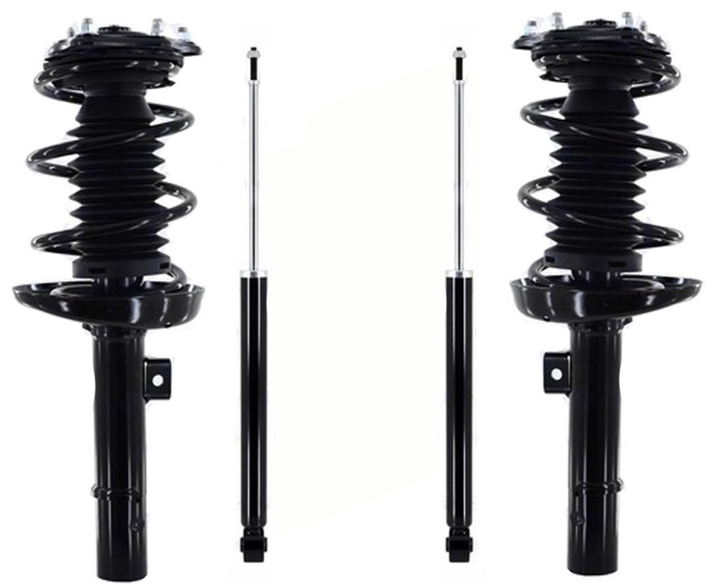 Conjunto de puntales delanteros completos y amortiguadores traseros para Honda Civic Sedan 2016-2020