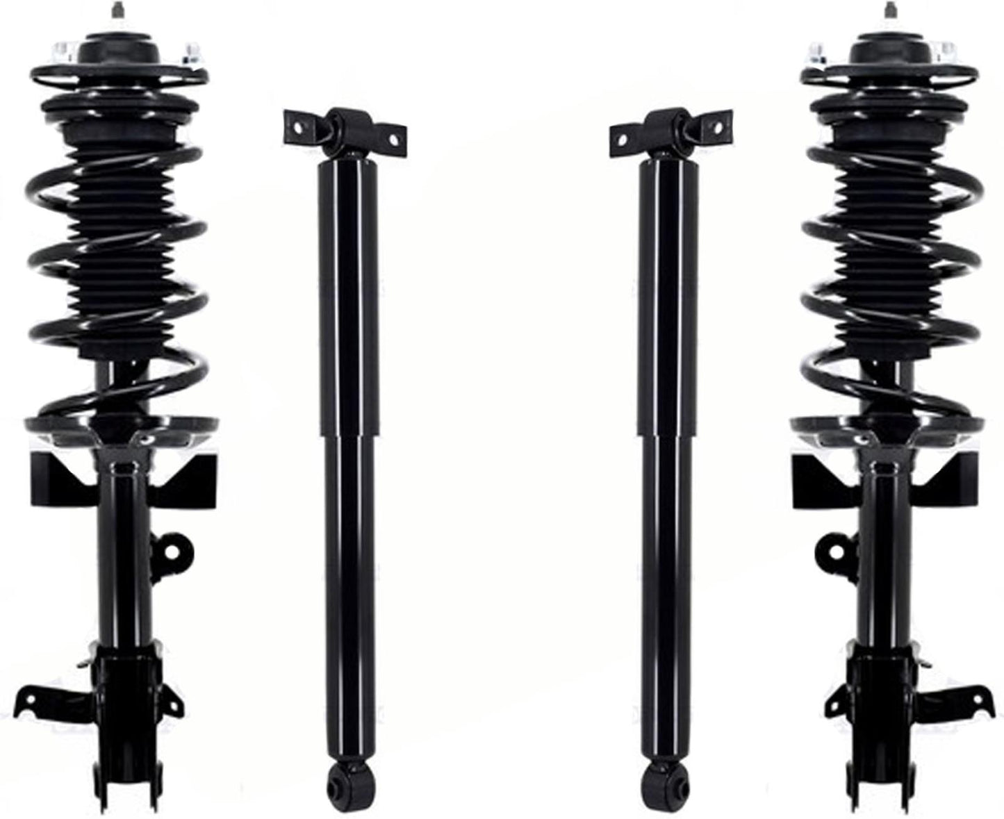 Front Complete Strut Assembly & Rear Shocks For Honda Odyssey 2013-2017