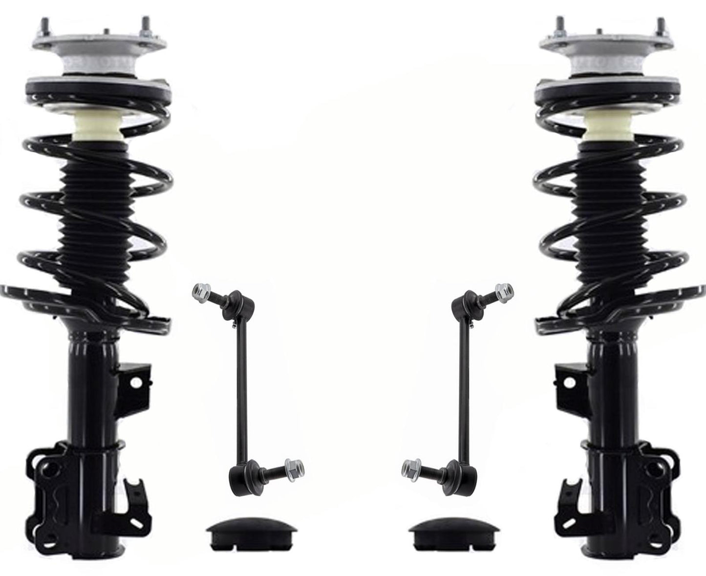 Front Complete Strut & Links For Cadillac ATS 2.0L All Wheel Drive 2014 15 2018