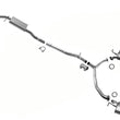 Silenciador medio Y tubo y silenciadores traseros para Mazda CX-9 3.7L 3.5L 07-12