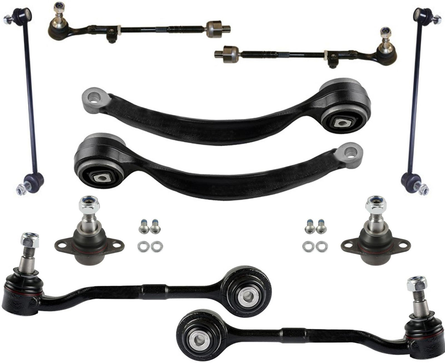 Brazos inferiores delanteros, rótulas, tirantes y enlaces para BMW 335i xDrive 2009-2013