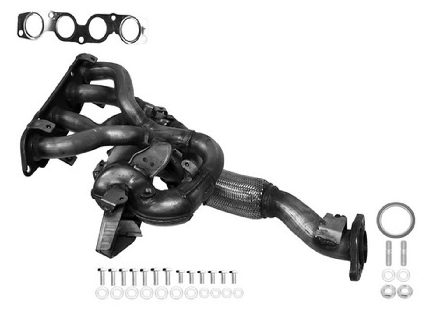 Manifold Catalytic Converter W Flex Pipe All Wheel Drive Mazda CX-5 2.5L 2014-17