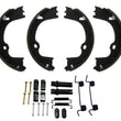 Rear Parking-Emergency Brake Shoes & Springs For Express Van 2500 2009-2022
