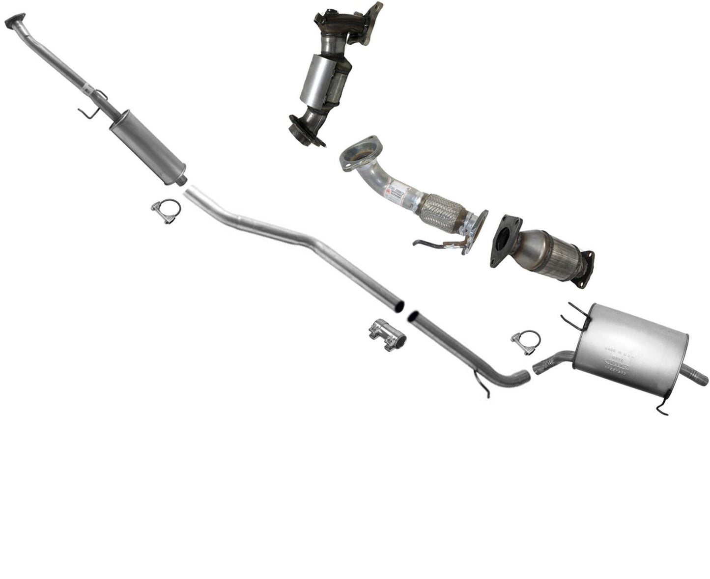 Convertidores de escape para Honda Accord 08-12 2.4L Sedan Transmisión automática