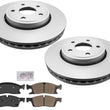 For Jeep Grand Cherokee 2011-21 Front Disc Brake Rotors Pads With 330MM Rotors
