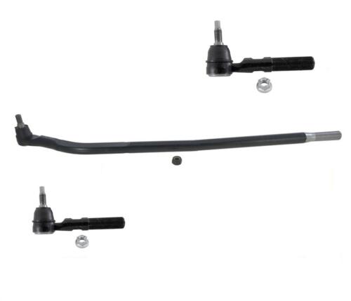 Fits 07-17 Jeep Wrangler Tie Rod Arm To Steering Assembly 3 Pcs Kit