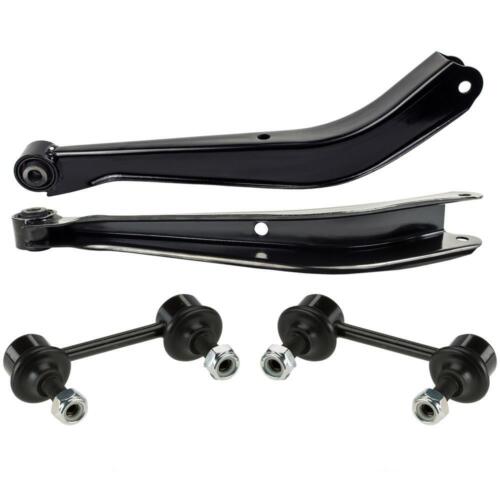 Rear Lower Rearwards Control Arms Sway Bar Links for Subaru Legacy 2005-2009