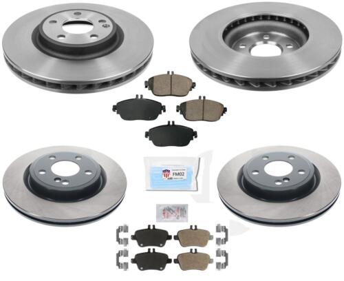 Pastillas de rotores de disco de freno de carbono para Mercedes Benz CLA250 W/O Sport 2013-19