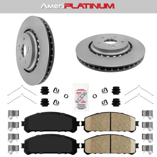 Almohadillas delanteras y rotores recubiertos para Lexus RX350 rx450 Avalon Camry Toyota 2016-2022