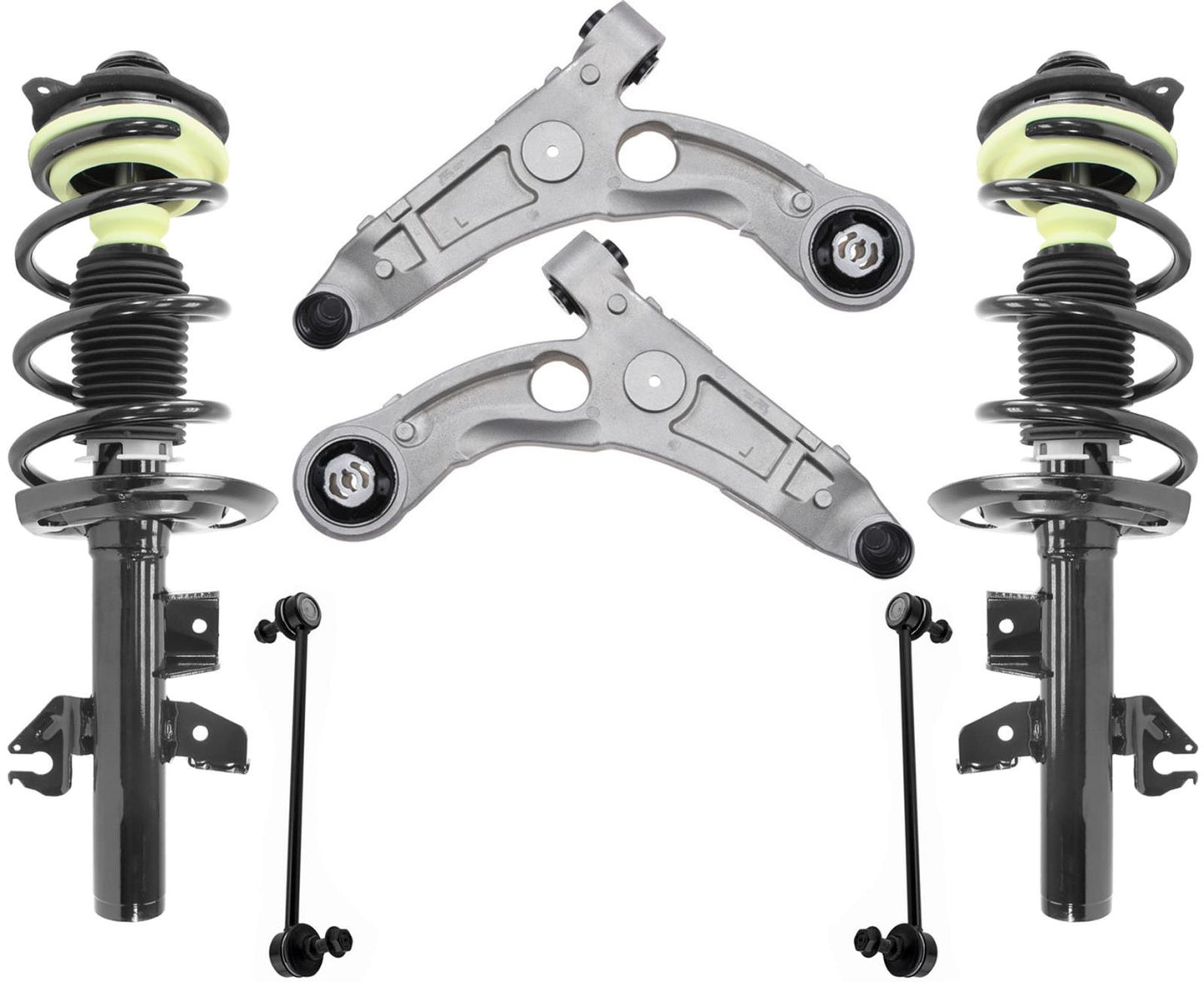 Enlaces de brazos de control inferiores de puntales delanteros para Chrysler 200 con tracción total 2015-17