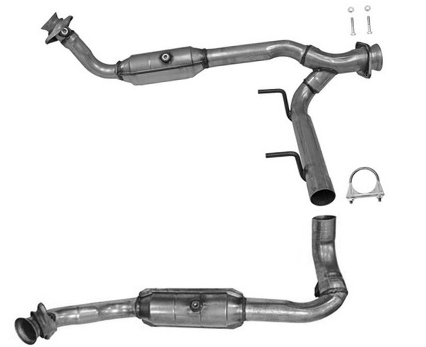 Convertidor catalítico de tubo Y 100% nuevo fabricado en Estados Unidos para Lincoln Navigator 5.4L 05-06