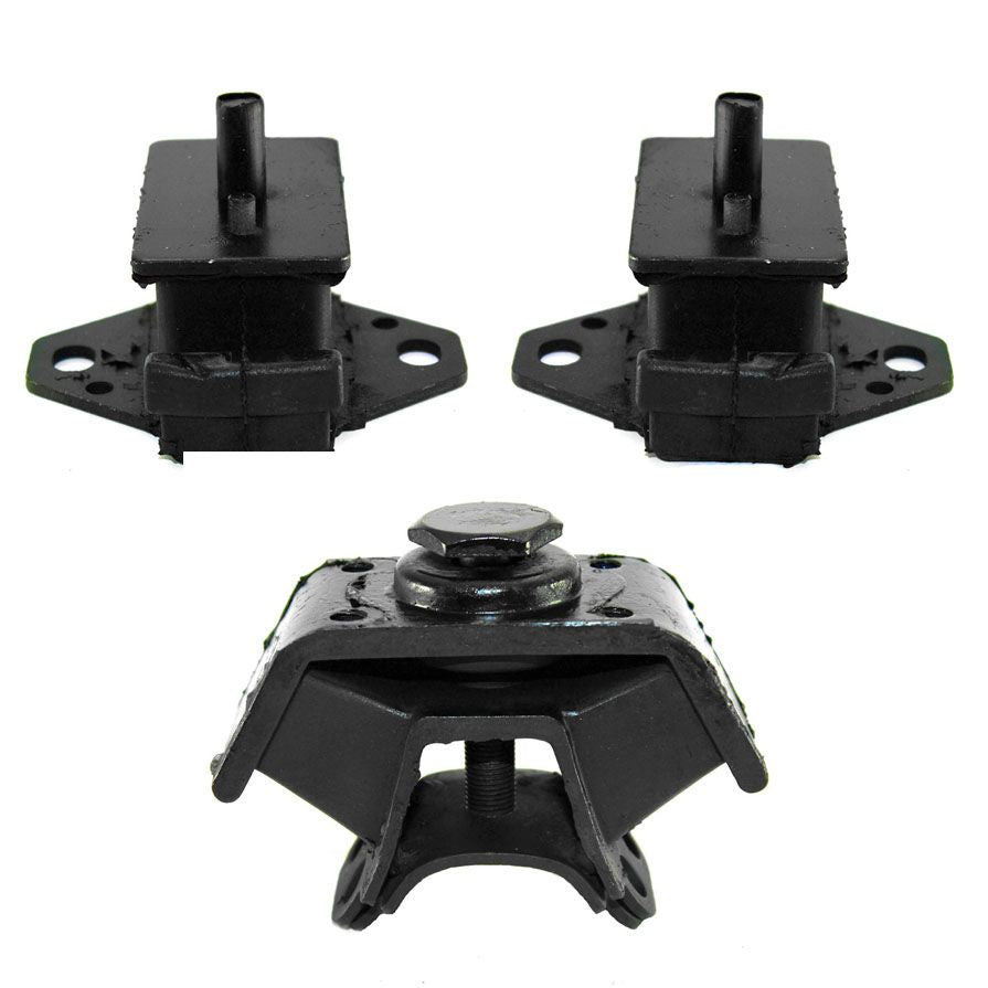 Soportes de motor de 3 piezas para modelos base de tracción trasera Toyota Tacoma 1998-2004