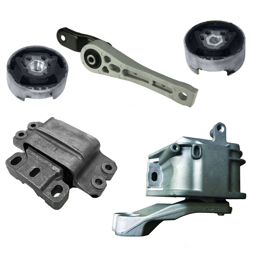 Soportes de motor y transmisión automática de 5 piezas para Volkswagen Passat 2.5L 2012-2014