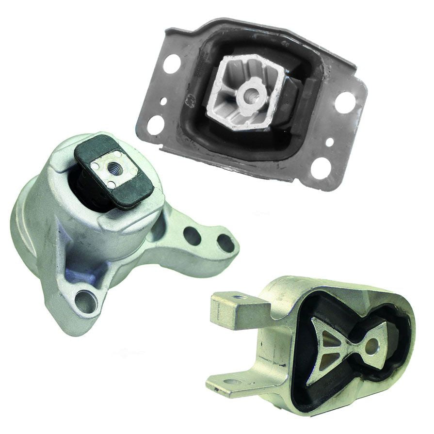 Kit de 3 soportes de motor y transmisión para Ford Fusion 1.6L Turbo 2013-2014