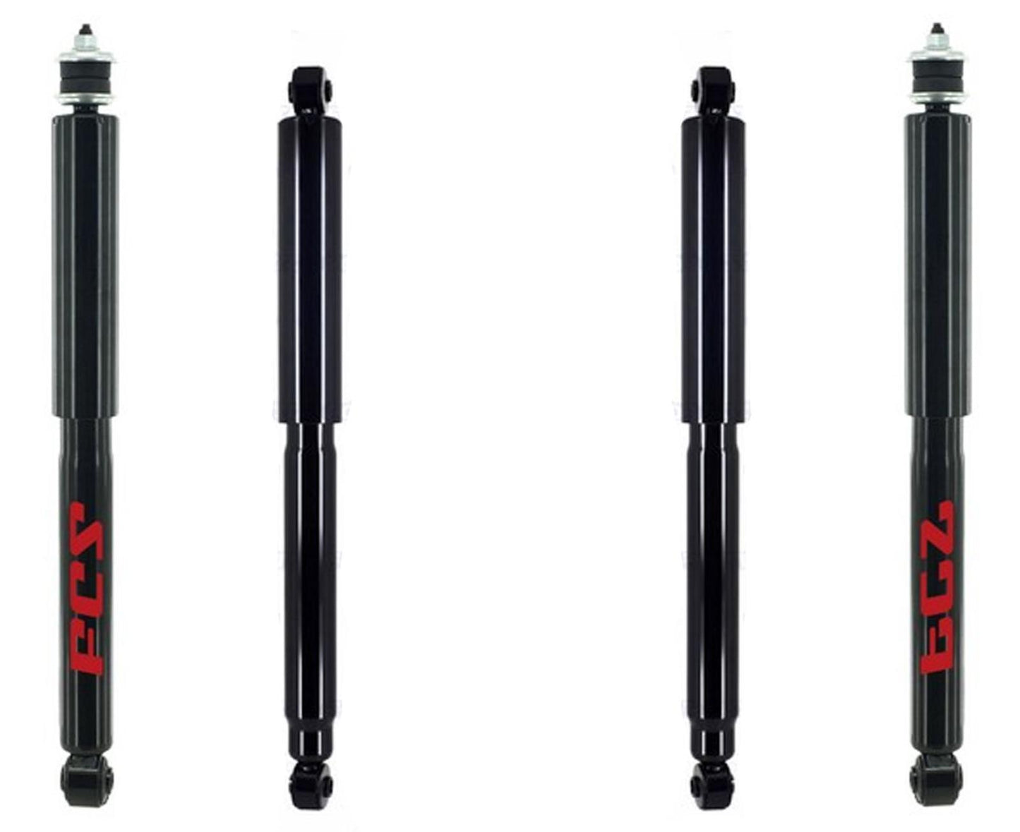 Front & Rear Shocks Absorber For RAM 3500 2014-2018 W/O Rear Air Spring