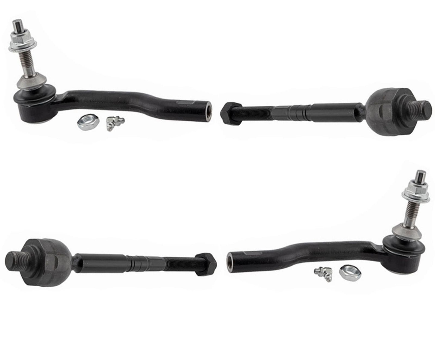 Front Inner & Outer Tie Rods For Ford Fusion & Lincoln MKZ 2013-2020