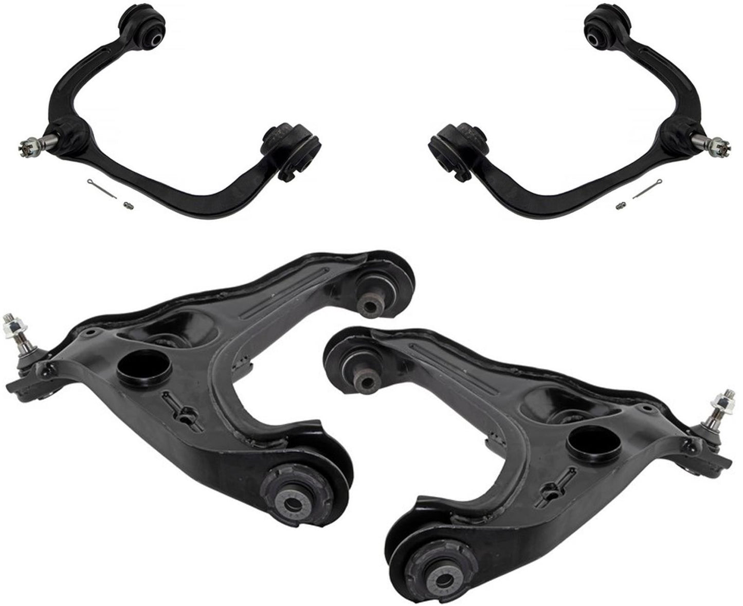 Brazos de control delanteros inferiores y superiores con rótulas para Ford F150 2009-2013