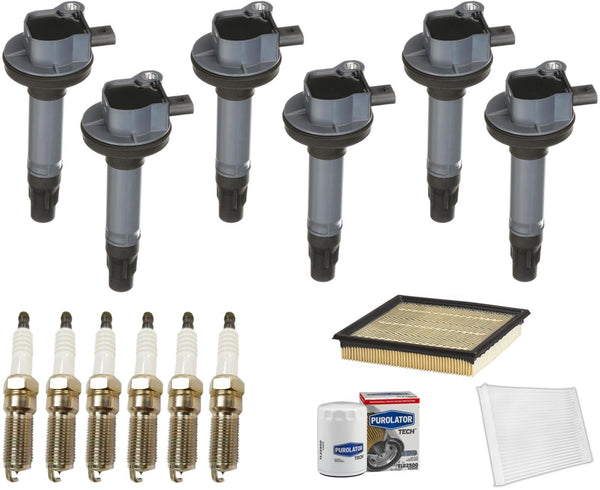 Bobinas de encendido directo y bujías de platino para Ford F-150 3.5L 2016-2017