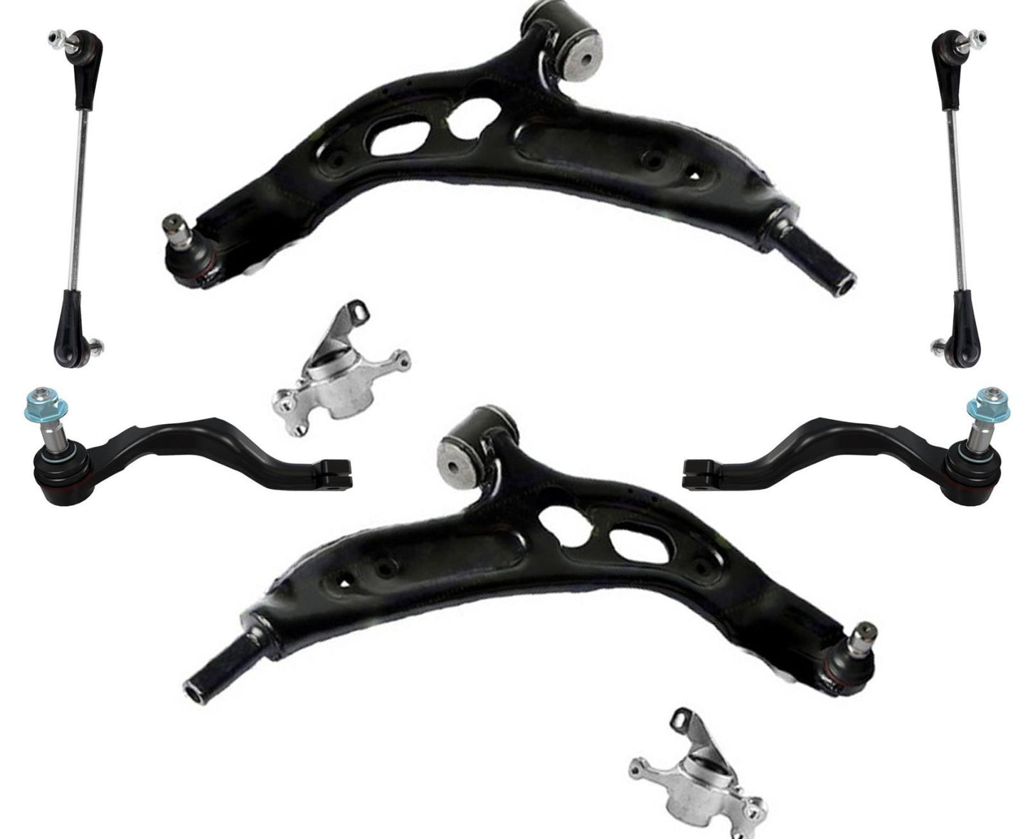 Front Control Arms Ball Joint Tie Rods Links For Mini Cooper Countryman 17-2019