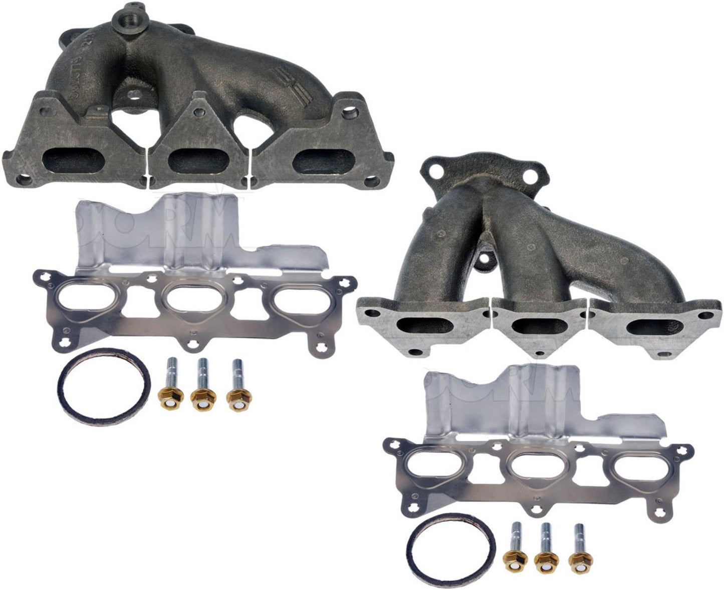 F&R Exhaust Manifold for 09-17 Chevrolet Traverse 3.6L REF# 12588987 12571100
