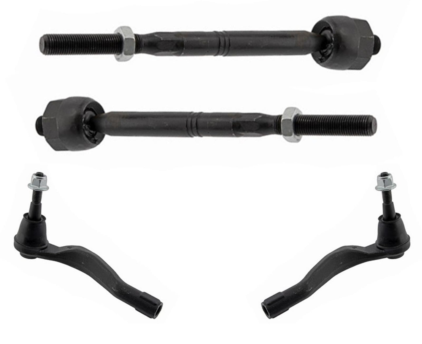 Front Inner & Outer Tie Rods For Chevrolet Malibu 2016 2018 2019 2020 2021 2022