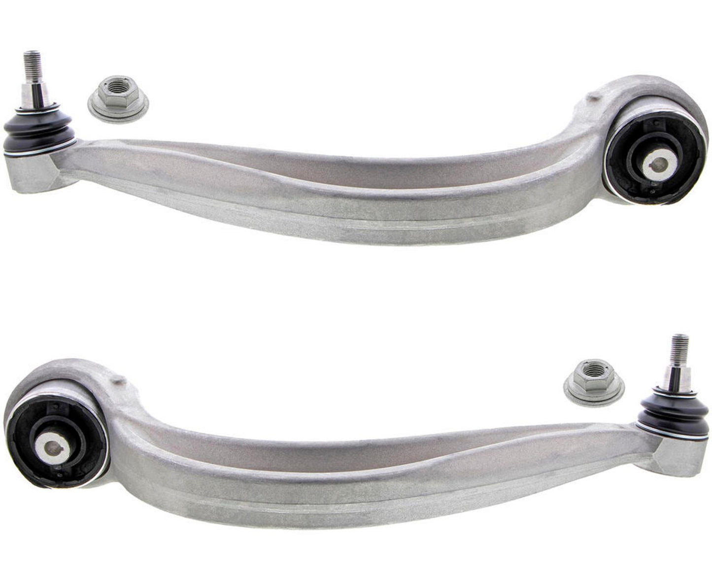Front Mevotech Lower Rearward Control Arms W/ Ball Joints For Audi Q7 2017-2021