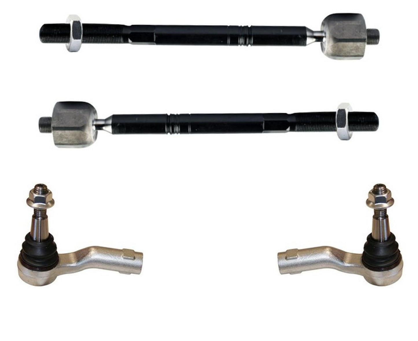 Front Inner & Outer Tie Rods Assembly For Range Roger Evoque 2012-2019