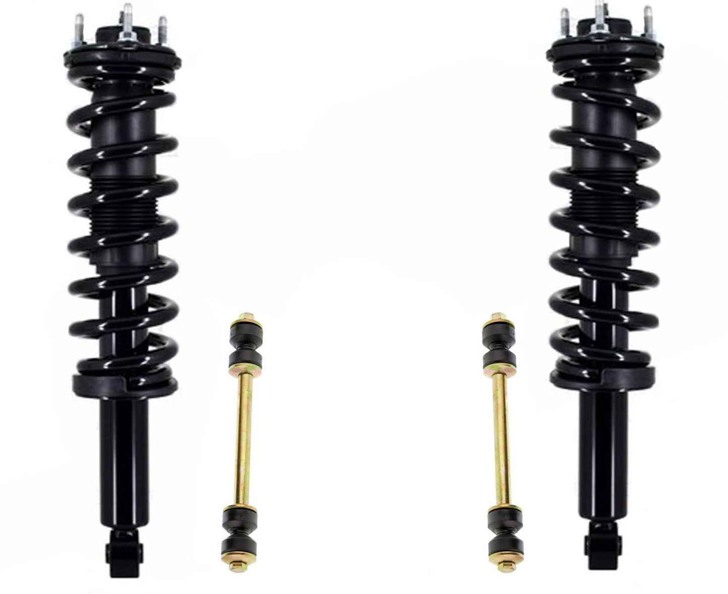 Front Complete Spring Struts & Links For 2015-2022 4 Wheel Drive GMC Canyon