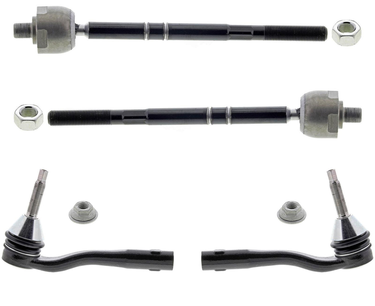 Mevotech Inner & Outer Tie Rods Assembly For Mercedes Benz GLE450 2020-2022
