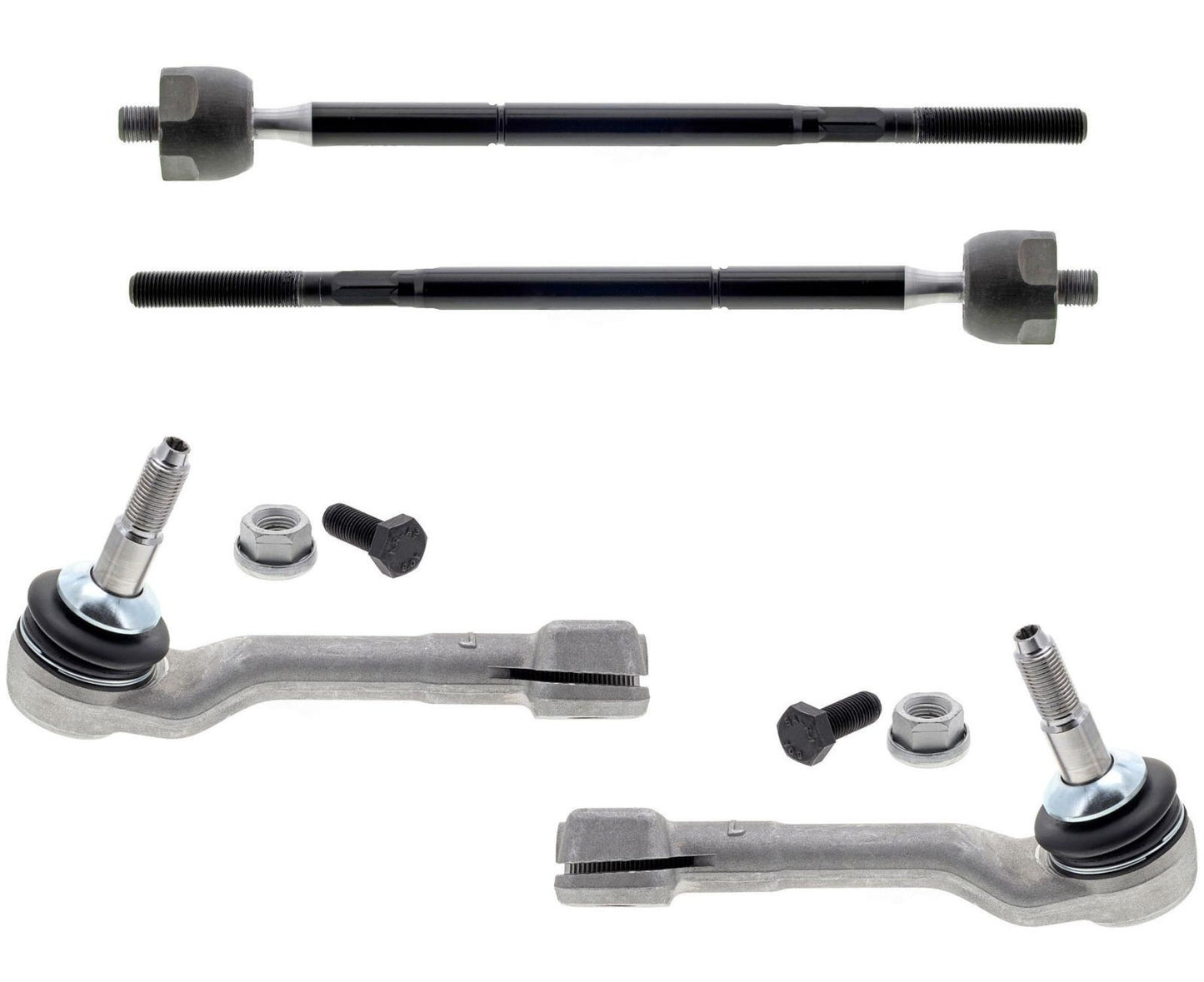 Front Mevotech Left & Right Inner & Outer Tie Rods For BMW I3 2014-2021