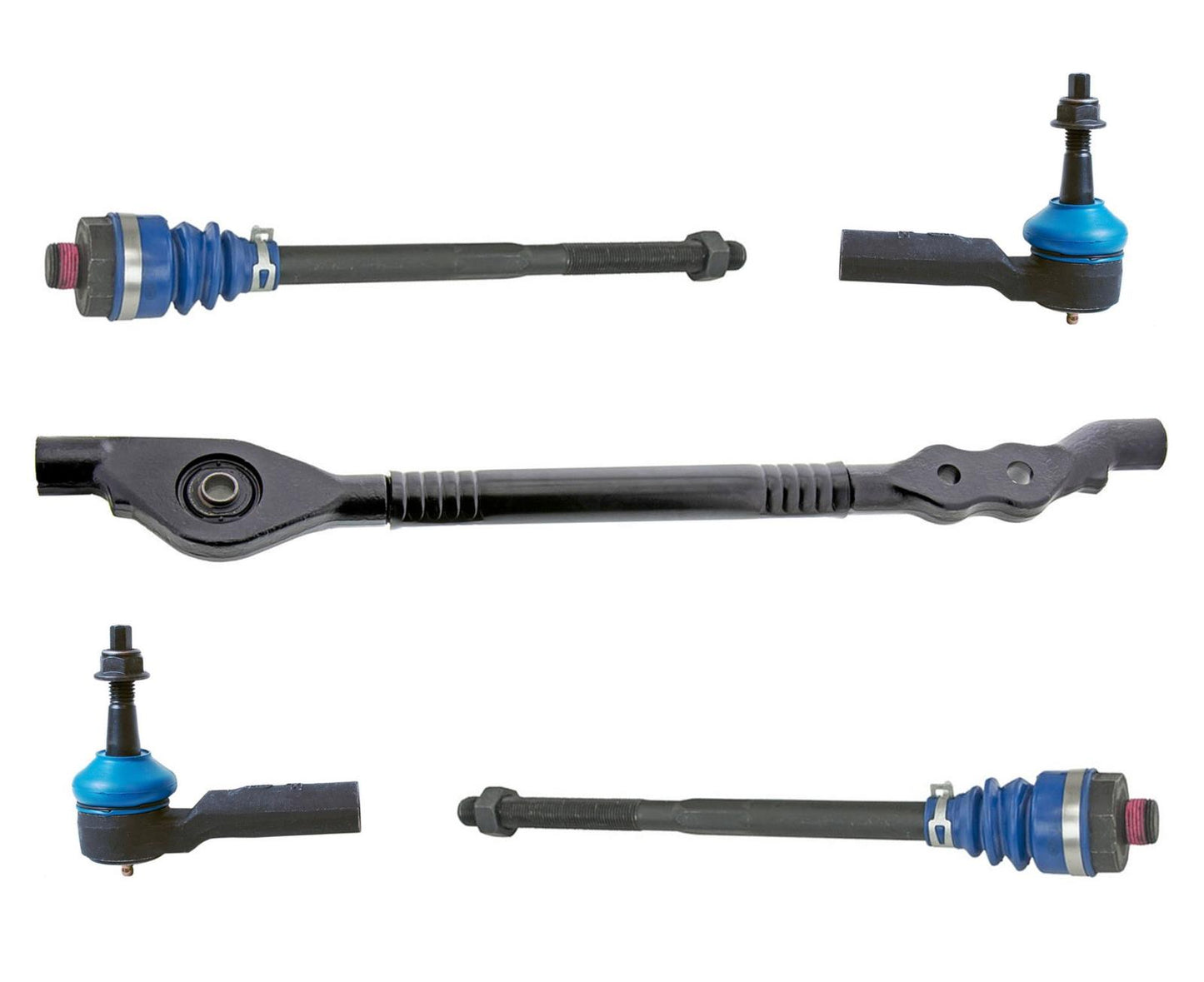 Front Mevotech Steering Center Link & Tie Rod For Silverado 2500 HD 2011-2019
