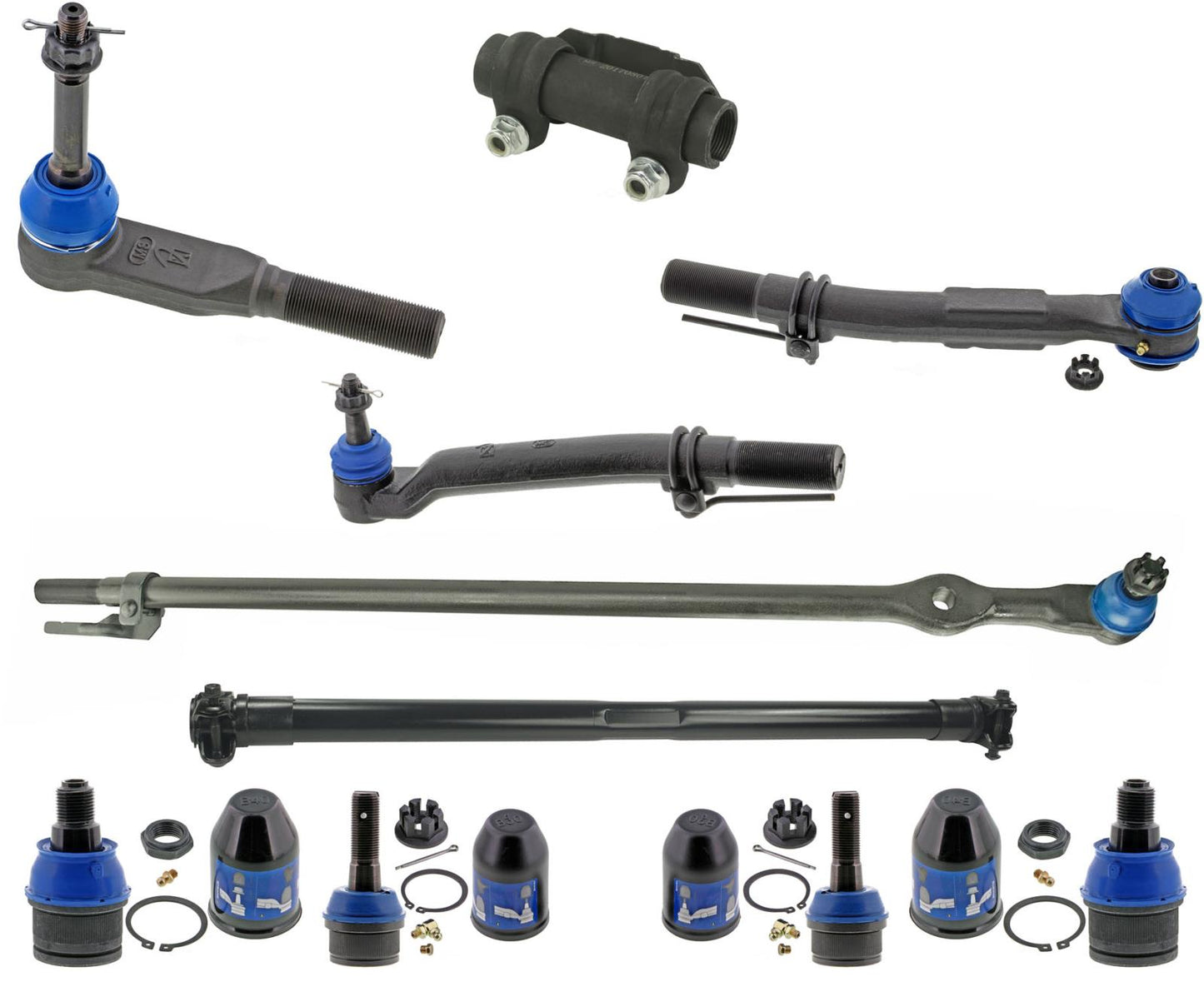 BC3Z3304A 34.16" Drag Link at Pitman ForF250 Super Duty 4 Wheel Drive 2011-16