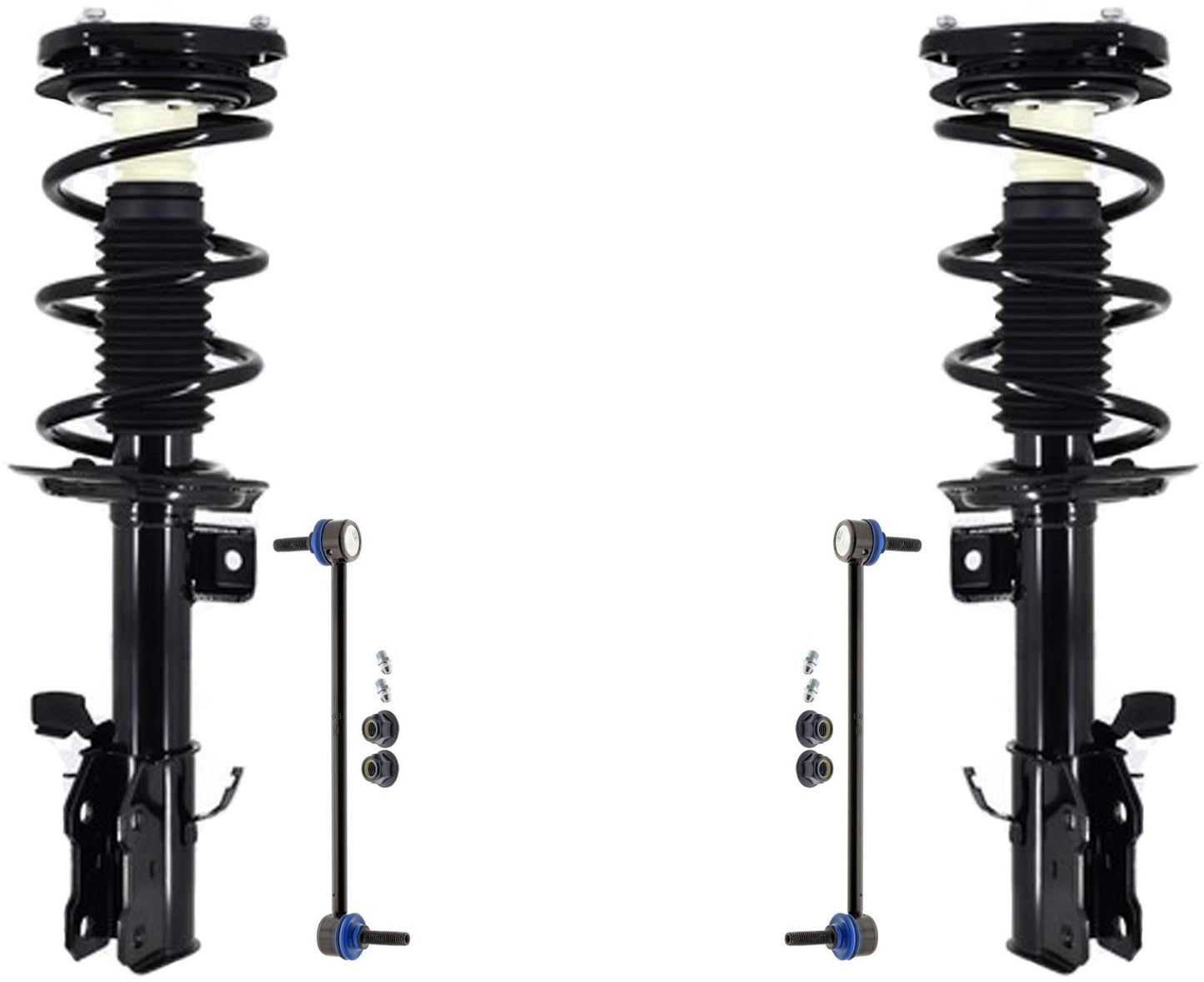 Front Complete Struts & Links For Ford Escape 1.5L All Wheel Drive 2020-2022