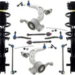 Front Struts & Mevotech Control Arms Links For Chrysler Pacifica 3.6L 2017-2024
