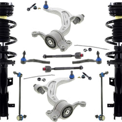 Front Struts & Mevotech Control Arms Links For Chrysler Pacifica 3.6L 2017-2024