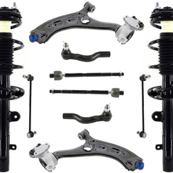 Front Struts Lower Control Arms Tie Rods & Links For Honda CR-V 2017-2022