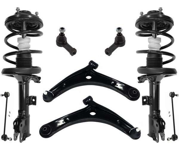 Brazos de control de puntales de resorte delanteros, varillas de amarre 11-17 para Mitsubishi Outlander Sport