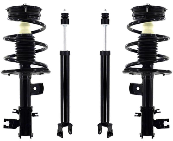 Front Complete Struts W/ Coil Spring & Rear Shocks For Nissan Maxima 2016-2018