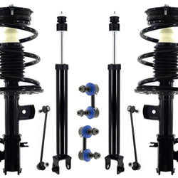 Front Complete Struts & Rear Shocks & Sway Bar Links For Nissan Maxima 16-2018