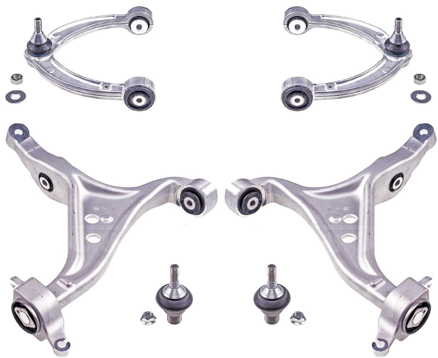 Brazos de control delanteros superiores e inferiores y rótulas para Mercedes Benz ML320 12-2015