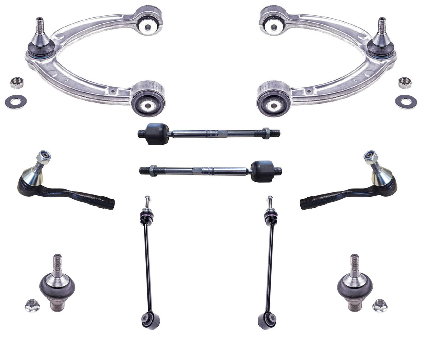 Upper Control Arms & Ball Joints Tie Rods Links For Mercedes Benz ML320 12-2015
